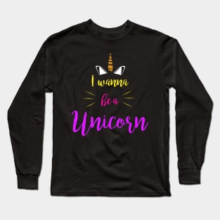 Unicorn Long Sleeve T-Shirt